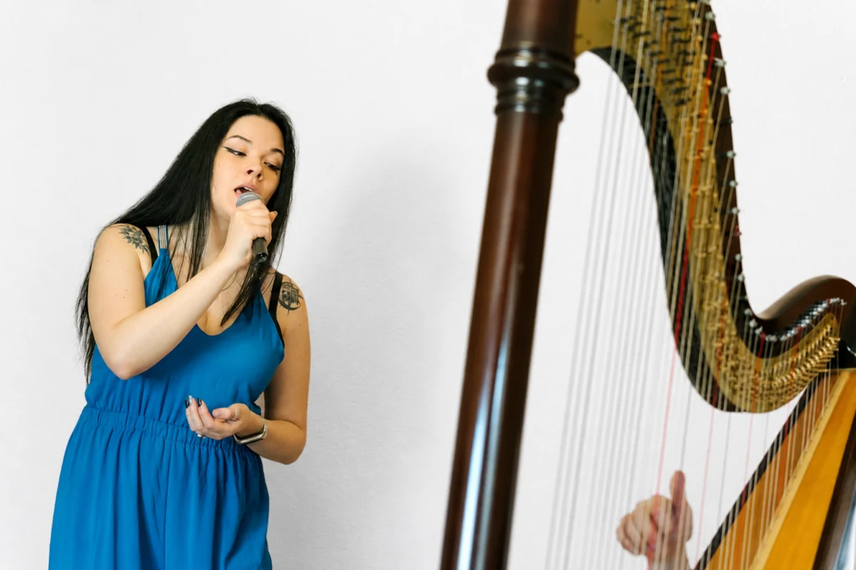 Woman Singing at Wedding Ceremony - Live Music Edmonton - Talent Productions