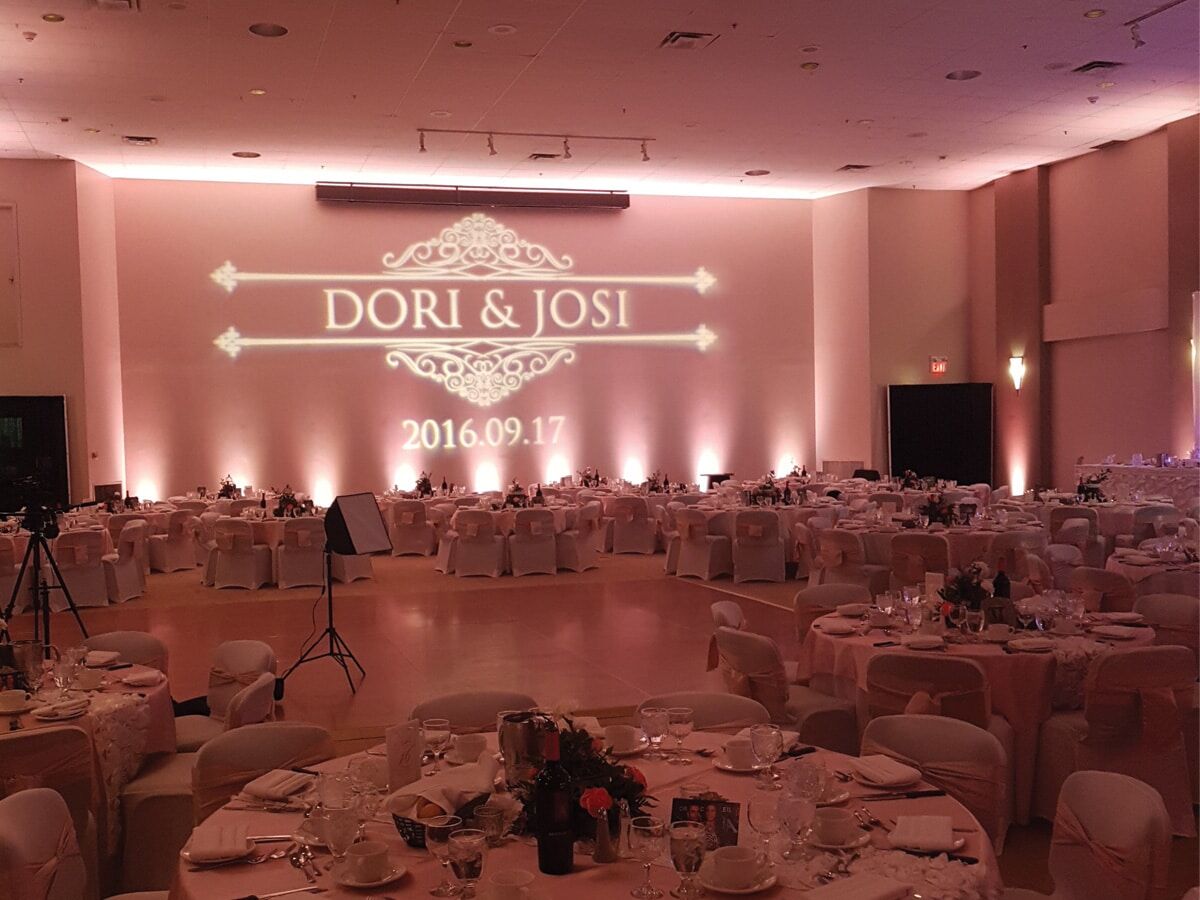 Gobo Projection - Dori & Josi
