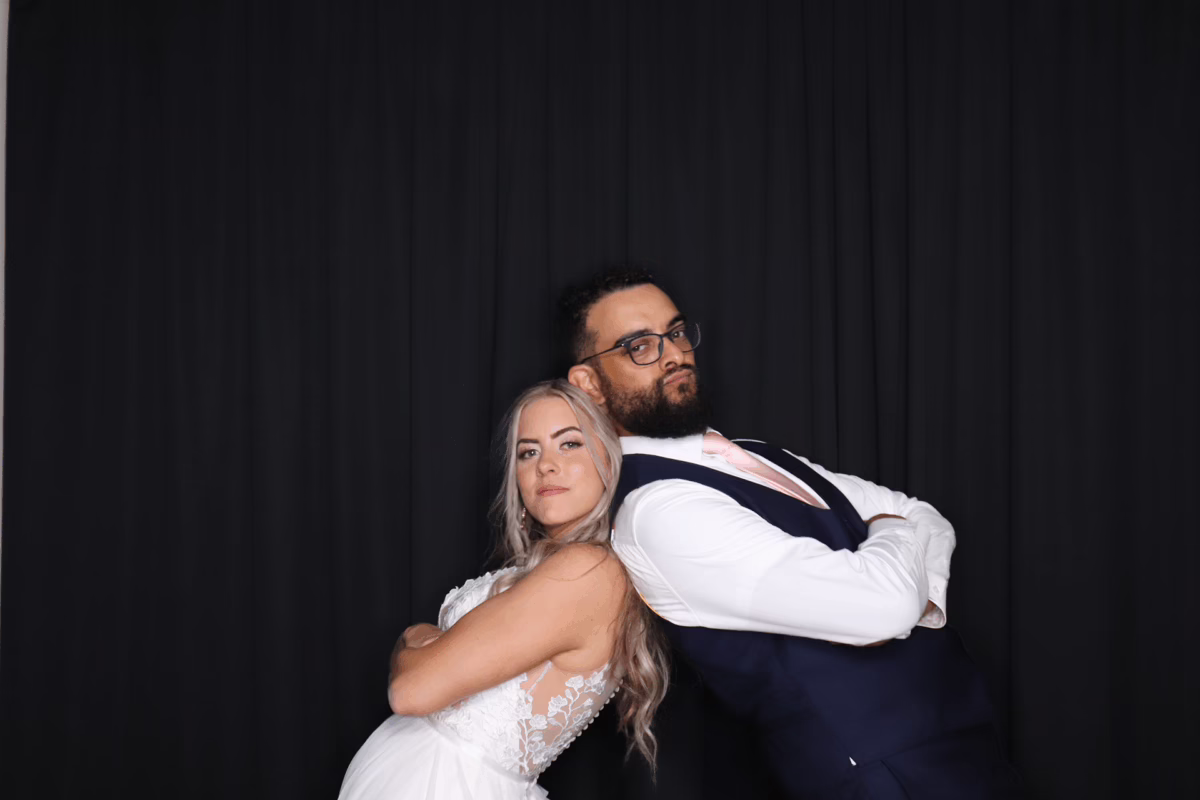 Black Fabric Backdrop