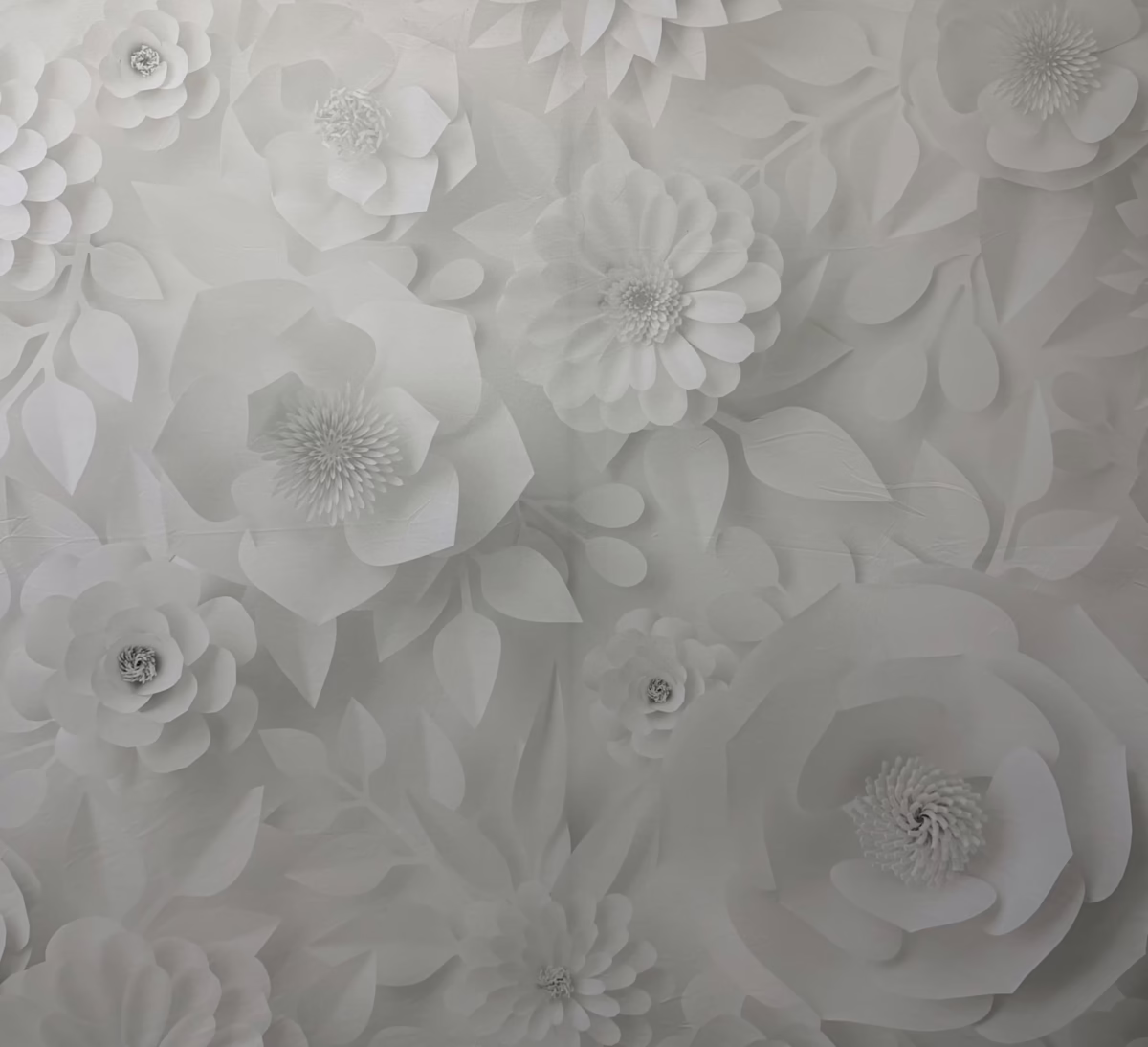 WHITE PAPER FLOWERS