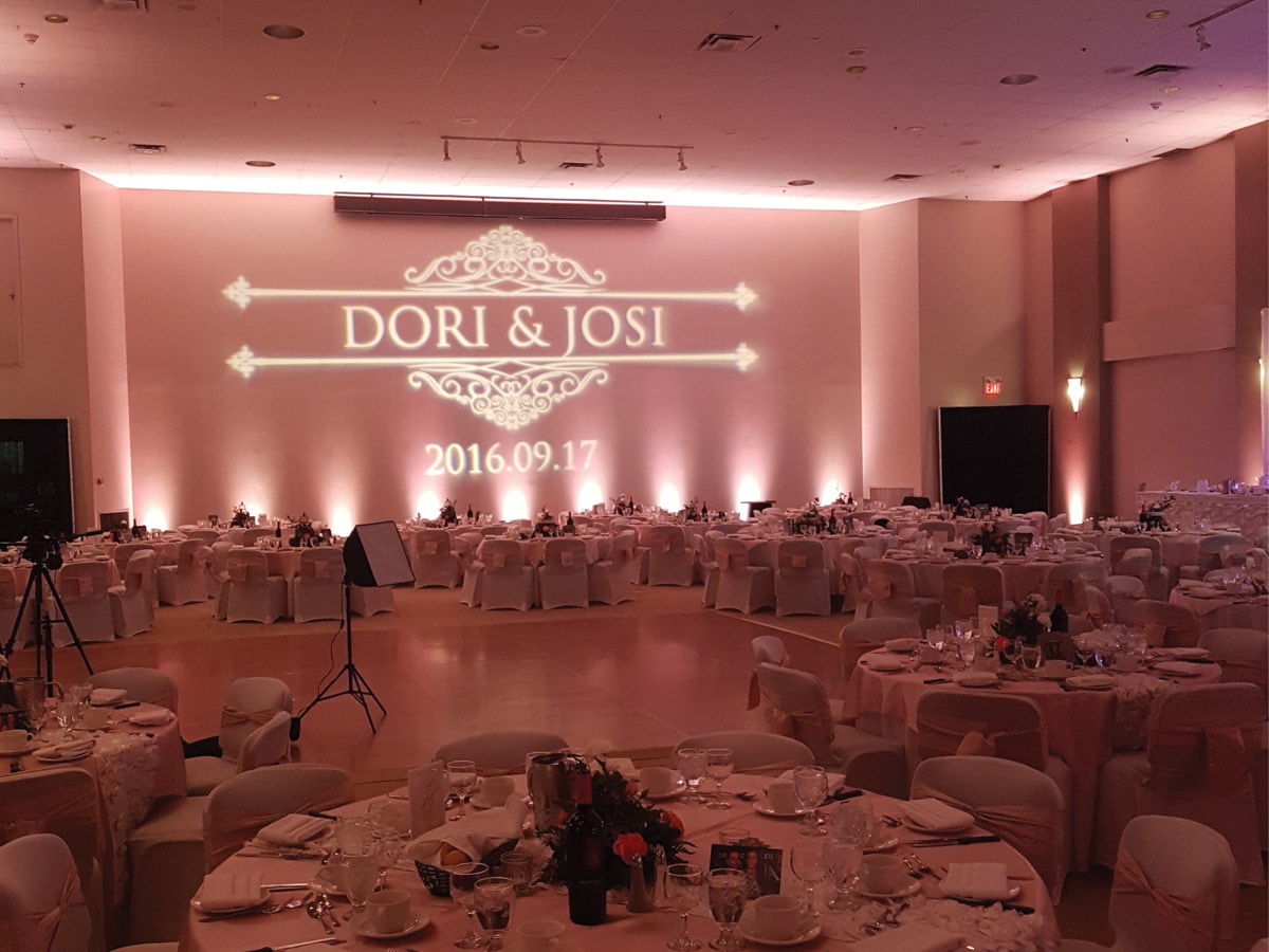 Gobo Projection - Dori & Josi